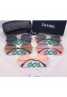 シャネル サングラス オシャレ金属ボーダー 小香風 ファッション個性 偏光 保護性メガネ 夏適用