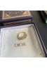 ディオール リング キラキラ 指輪 アクセサリー プレゼント ブランド 人気 大きさ調整可 ファション 